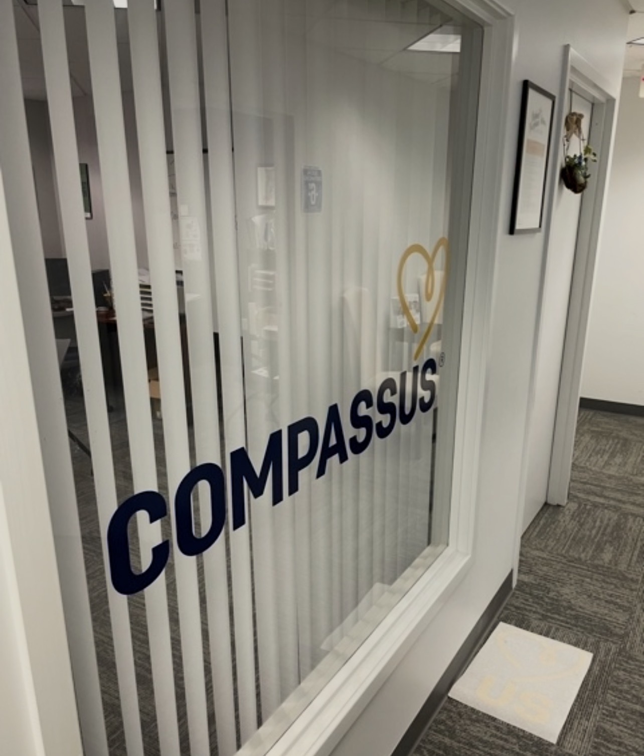 Compass interior branding